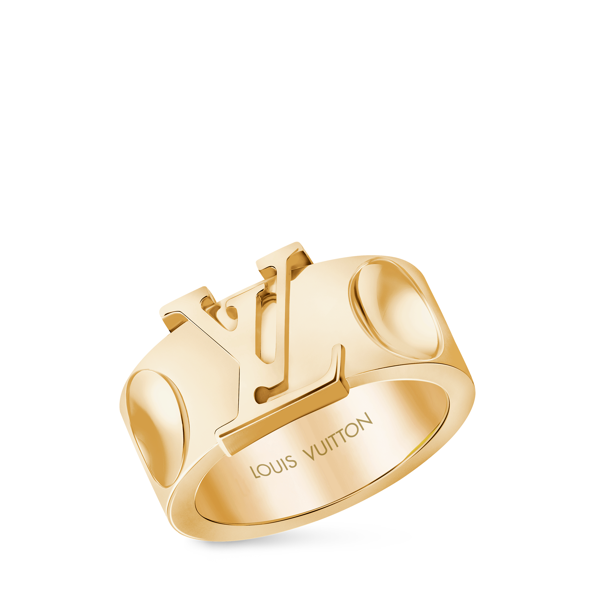 Empreinte Large Ring, Yellow Gold - Categories | LOUIS VUITTON
